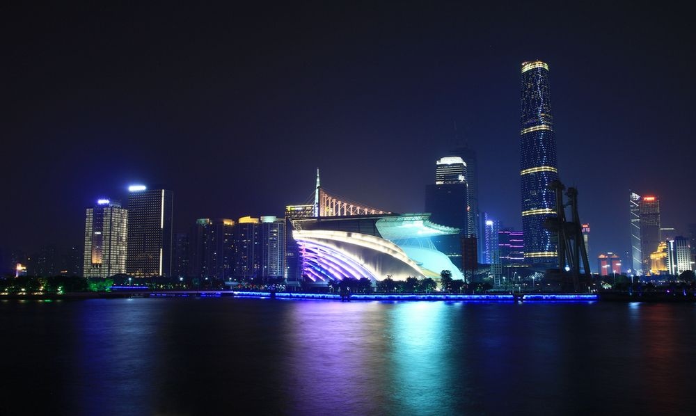 黄埔的夜景好美