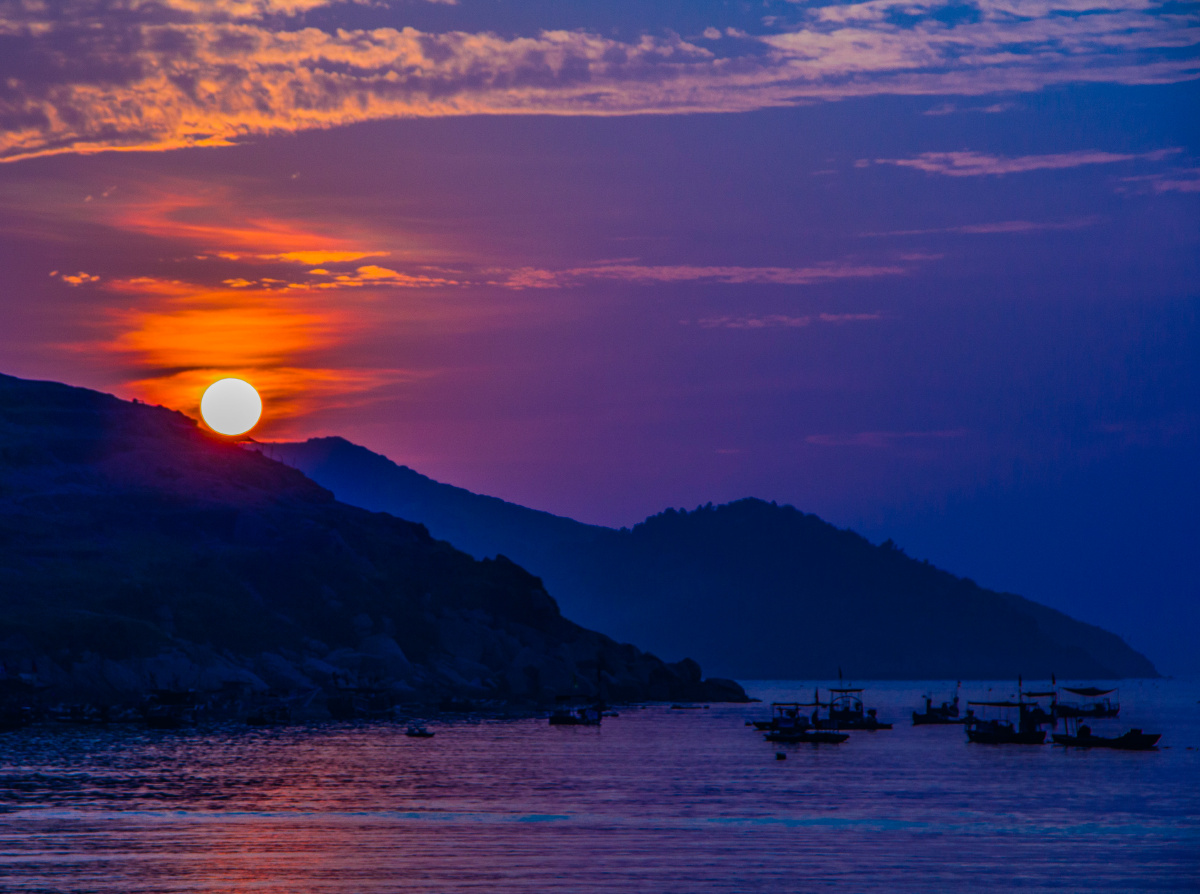 海岛日出