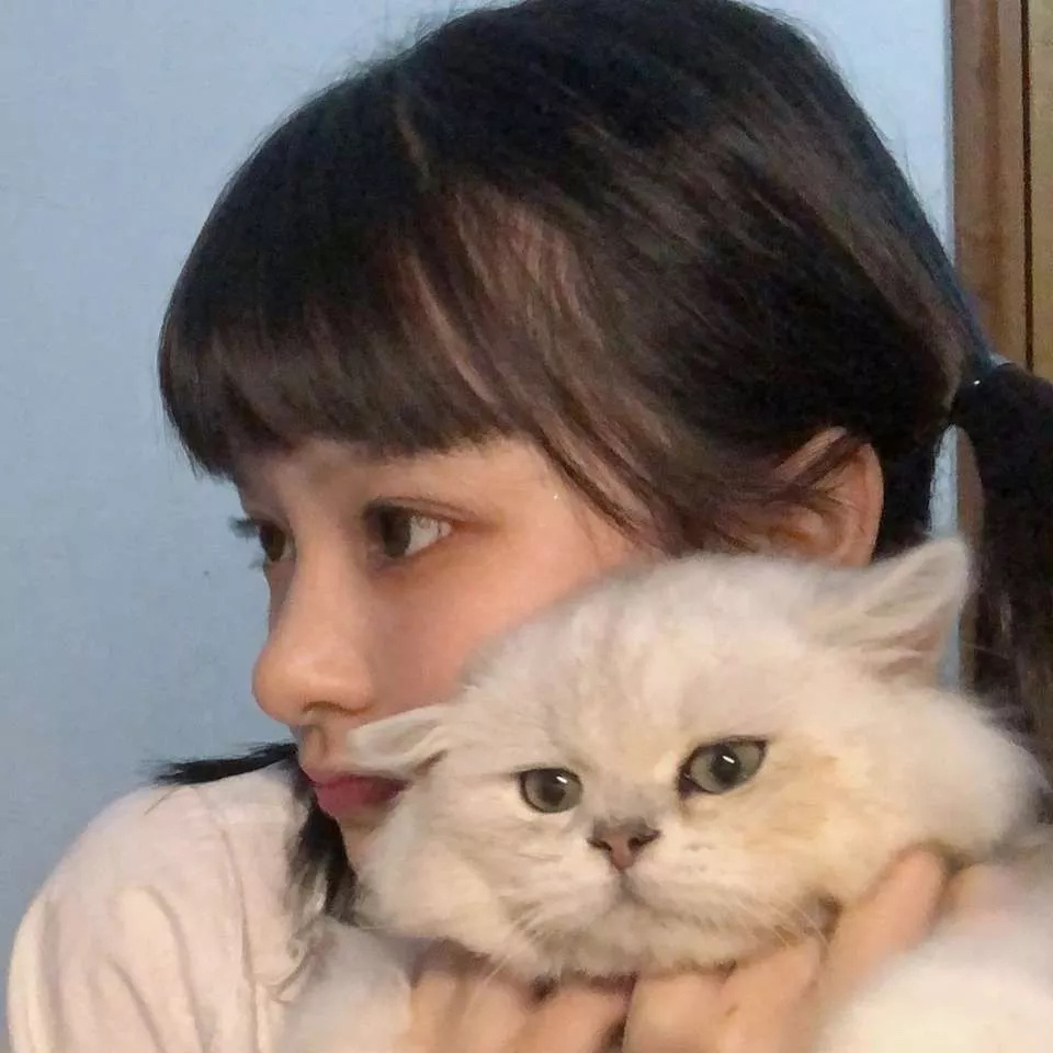 爱上你就像猫抓我的心一样心痒难耐情侣头像