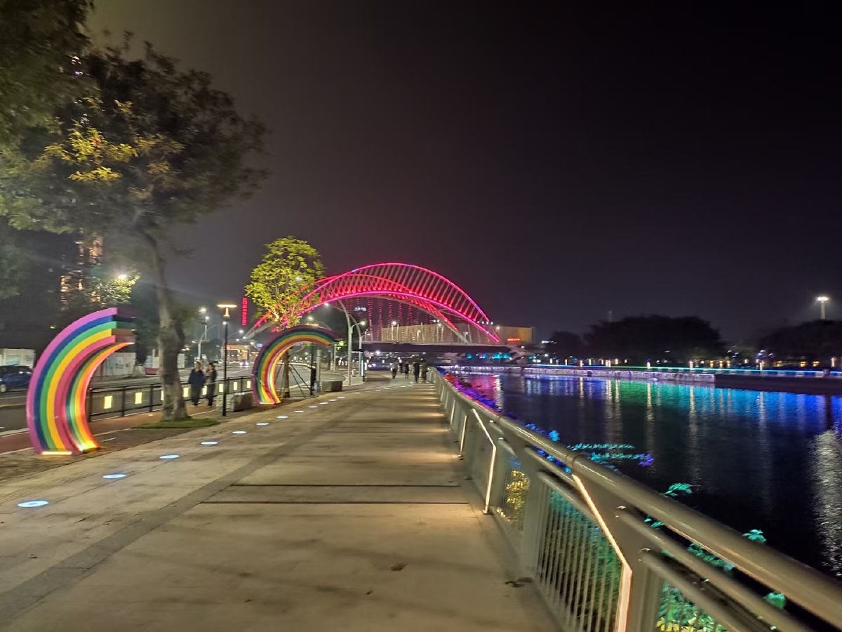 东华大桥夜景