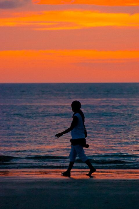 兰卡威的夕阳<br />
