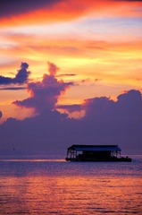 越南夕阳写真