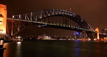 悉尼海港夜色
