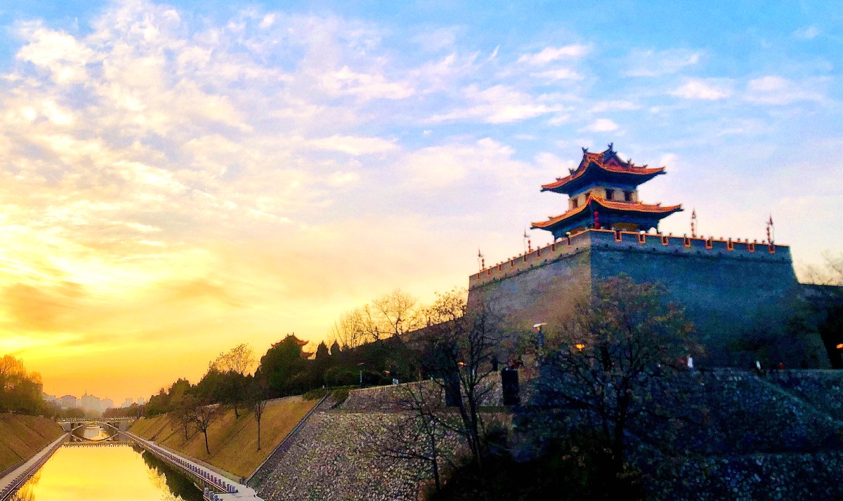 西安城墙东南角