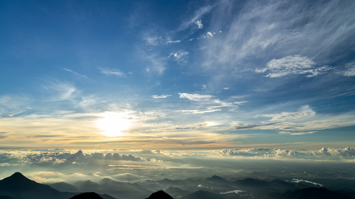 惠州市惠东莲花峰顶的日出也蛮好看的. - 紫色风铃172 - 图虫
