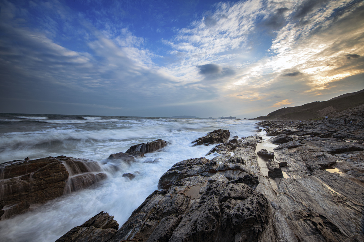 盐洲岛上的黑排角