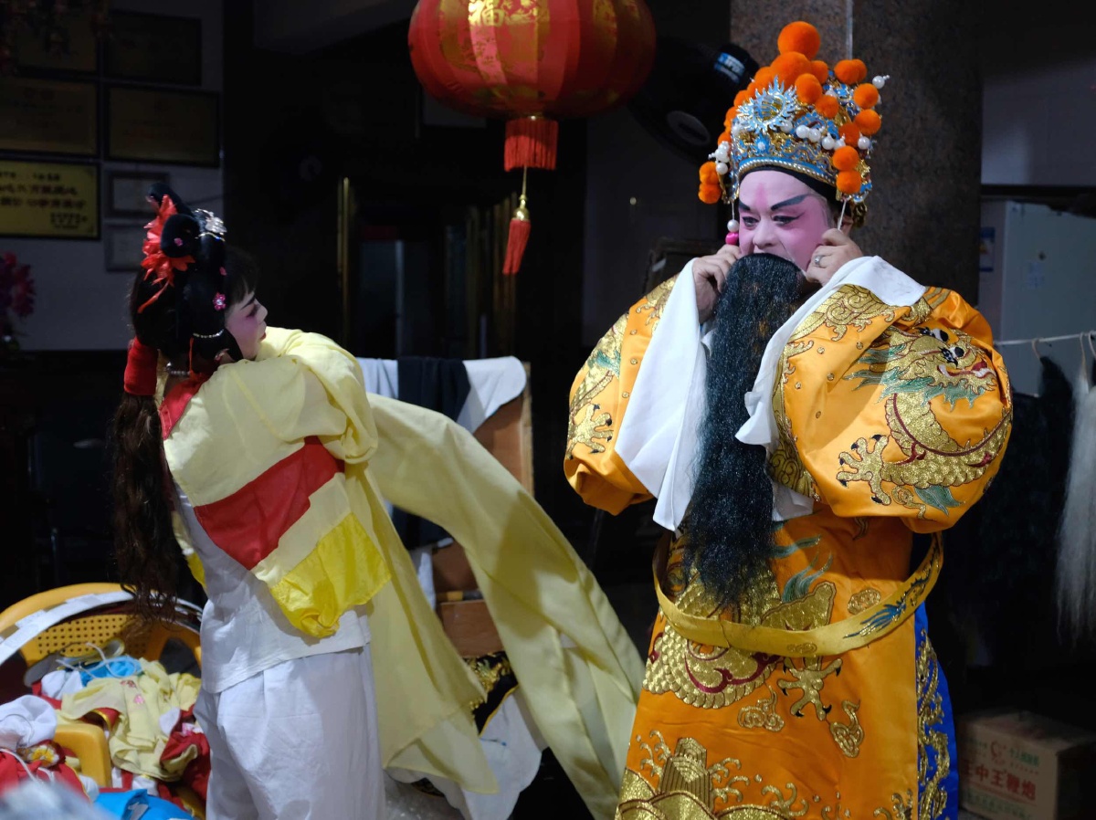戏班走乡村