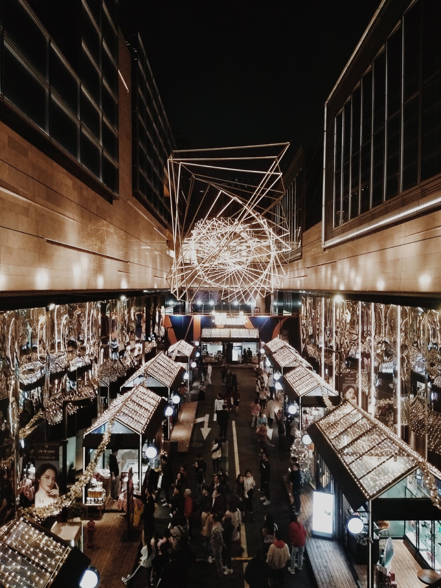 深圳湾万象城市集圣诞节