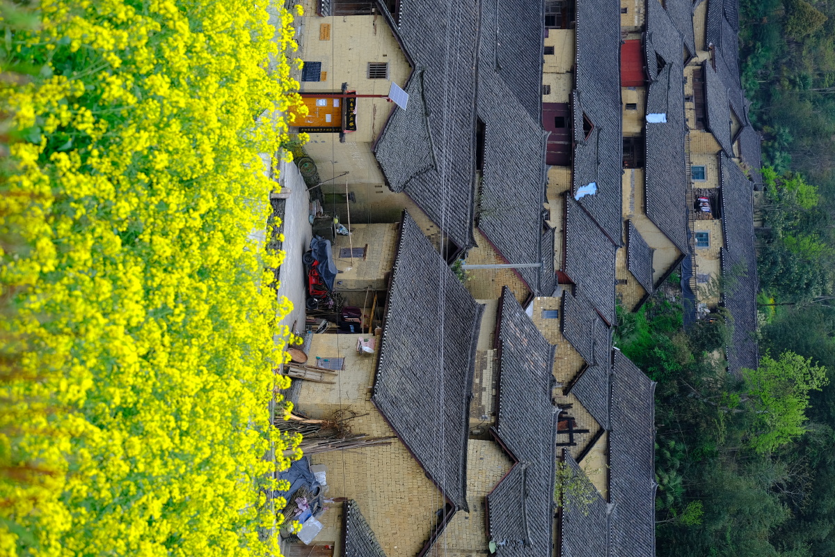 凤凰古城凉灯村