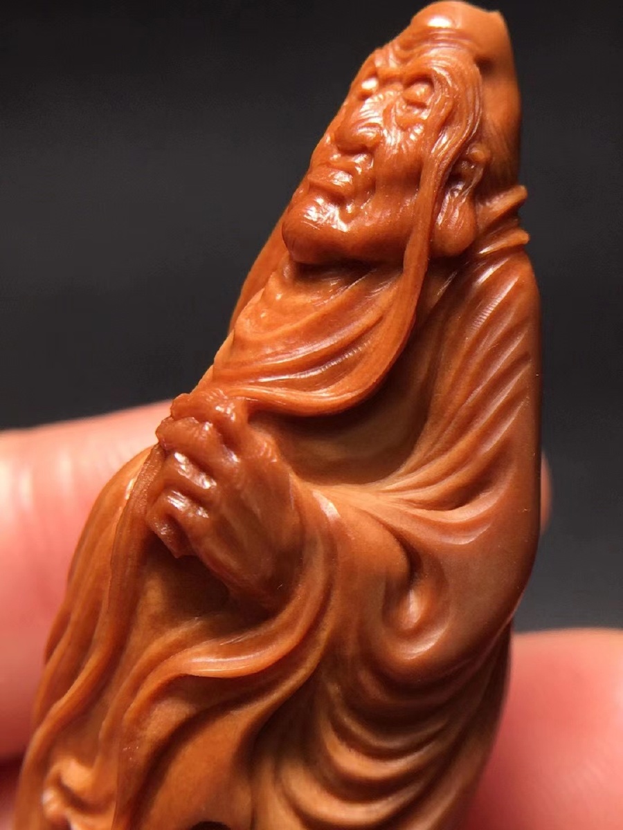 稀少罕见炸弹炸弹565绝世超长核磐石大师作品难寻第二颗长眉罗汉尺寸