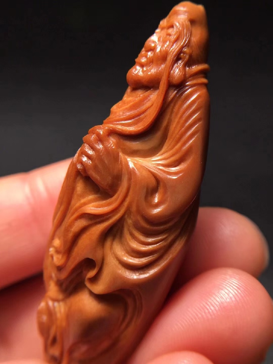 稀少罕见炸弹炸弹565绝世超长核磐石大师作品难寻第二颗长眉罗汉尺寸