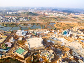 园区鸟瞰图