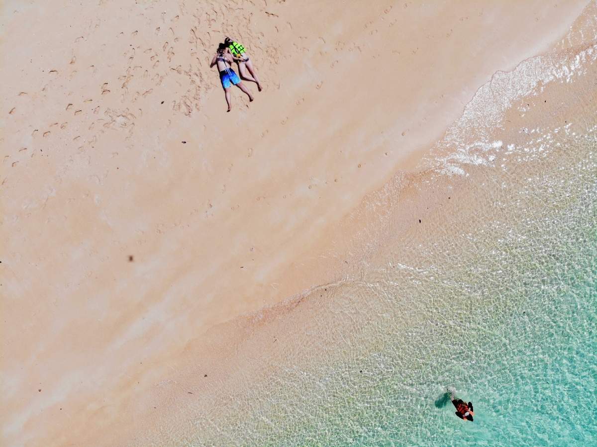 泰国甲米海滩航拍