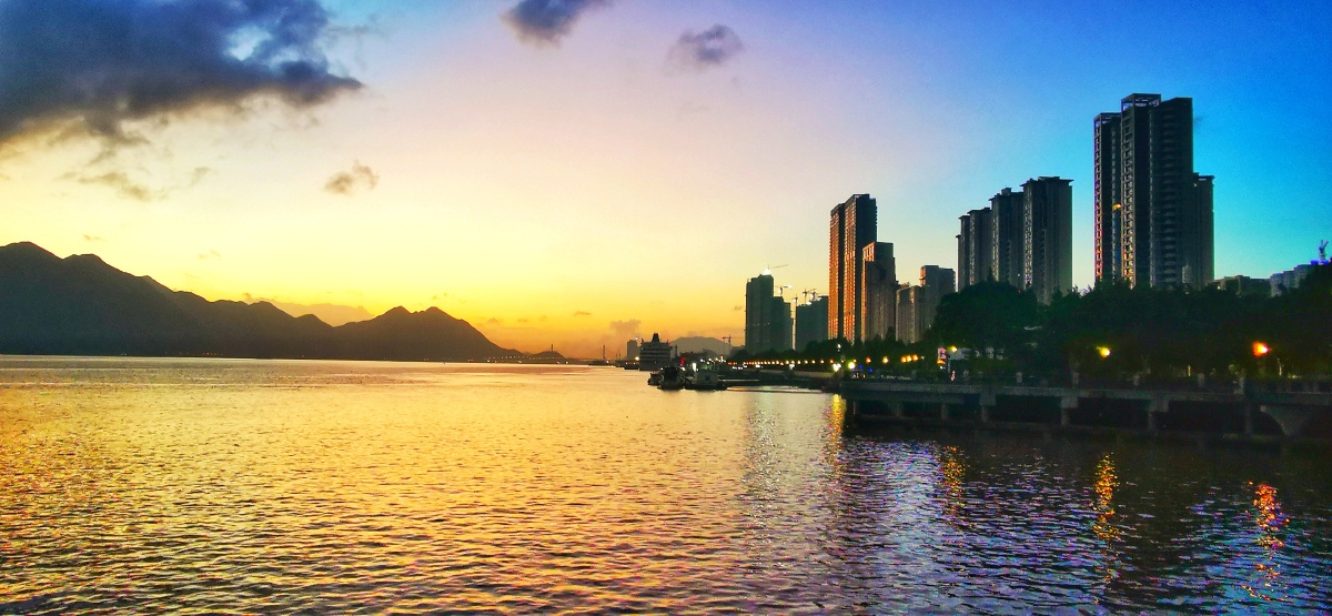 早上的风景摄于温州市鹿城区