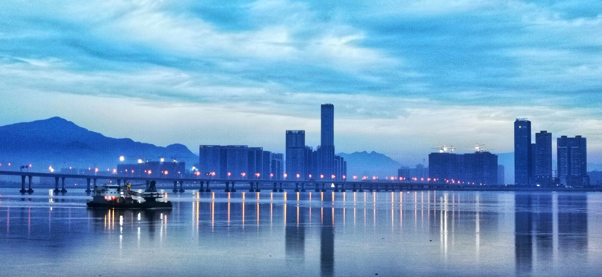 倒影摄于温州市鹿城区 - 林永丰 - 图虫