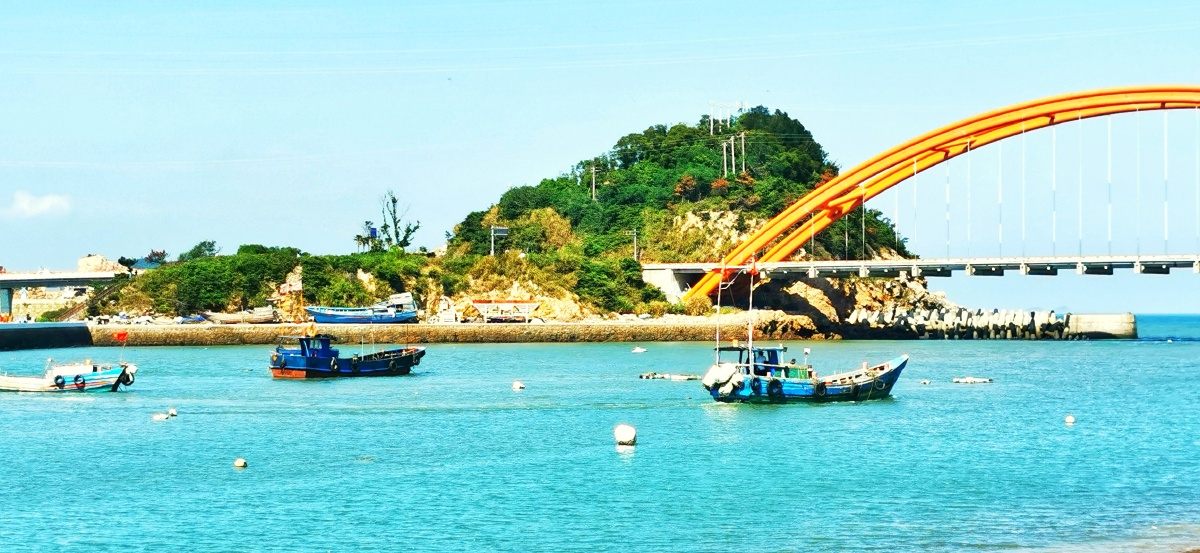 早晨的风景摄于温州市洞头区