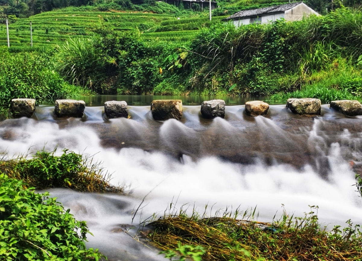 楠溪江小溪流摄于温州市永嘉县
