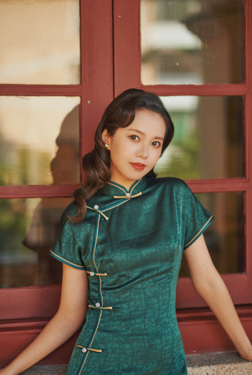 民国旗袍风写真妆造june设备nikond750nikkor85mmf18