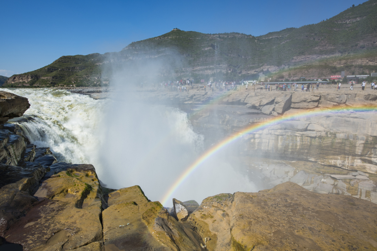 个旅行目的地晒晒旅行打卡照旅行彩虹尼康#壶口瀑布旅游黄河您的打赏