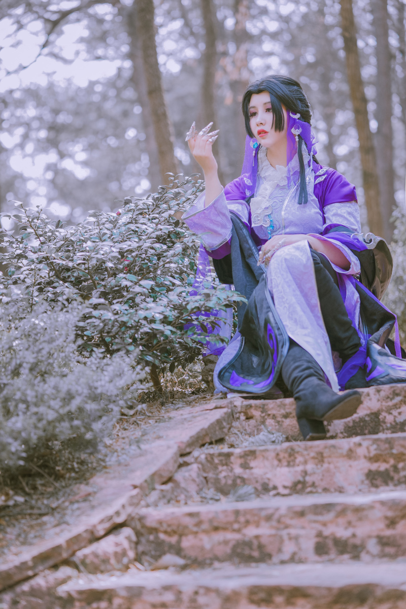 剑网三朔雪万花cos