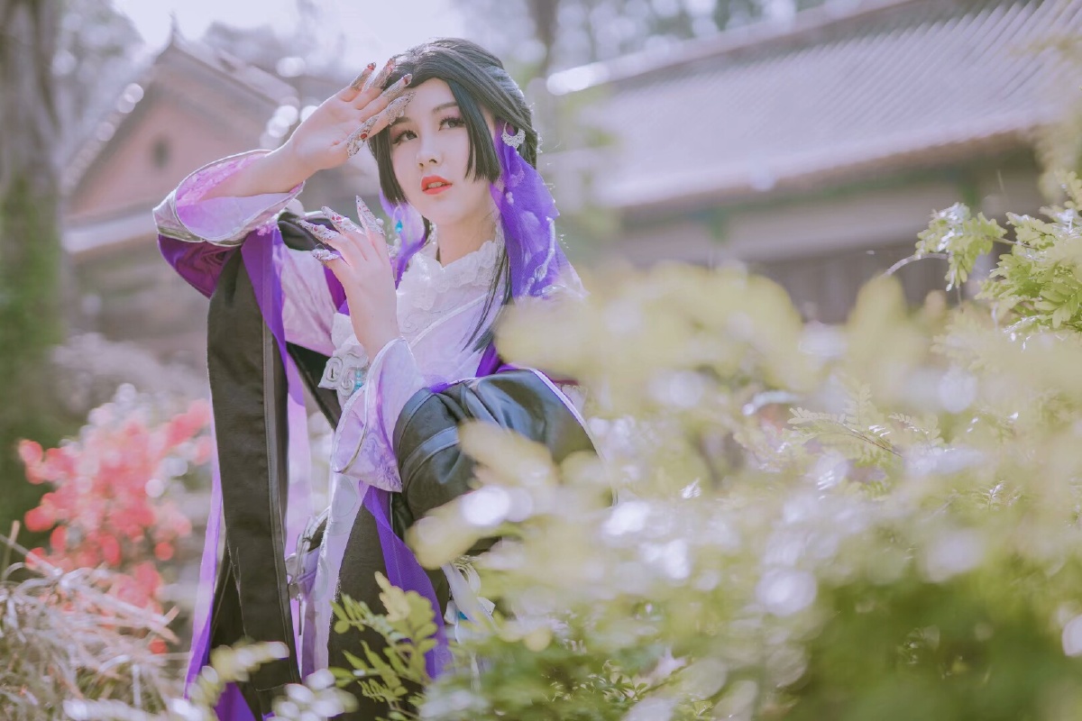 剑网三朔雪万花cos