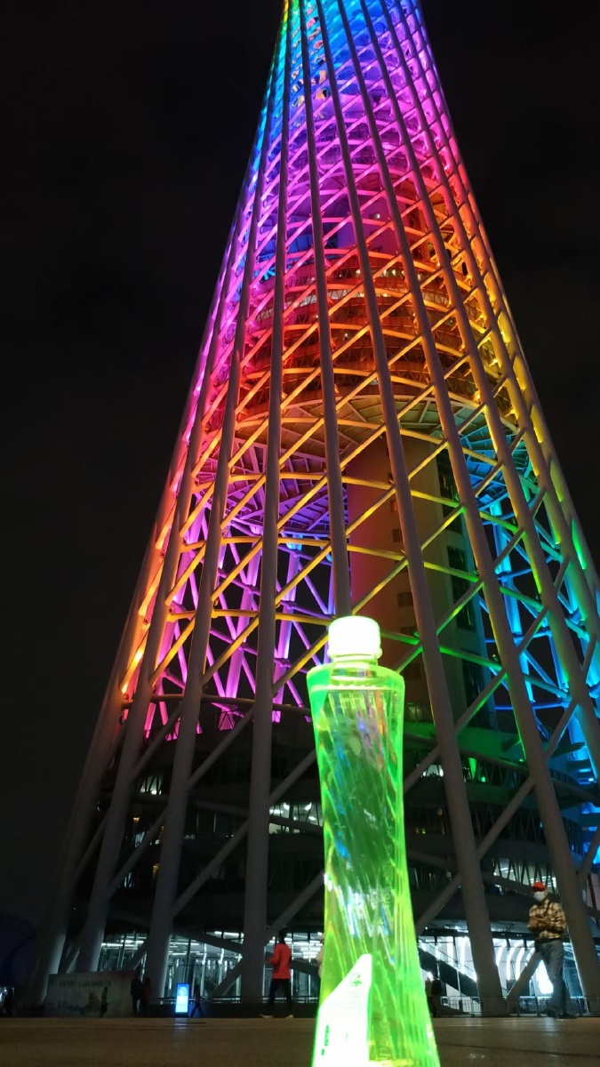 广州塔双子塔不一样的美