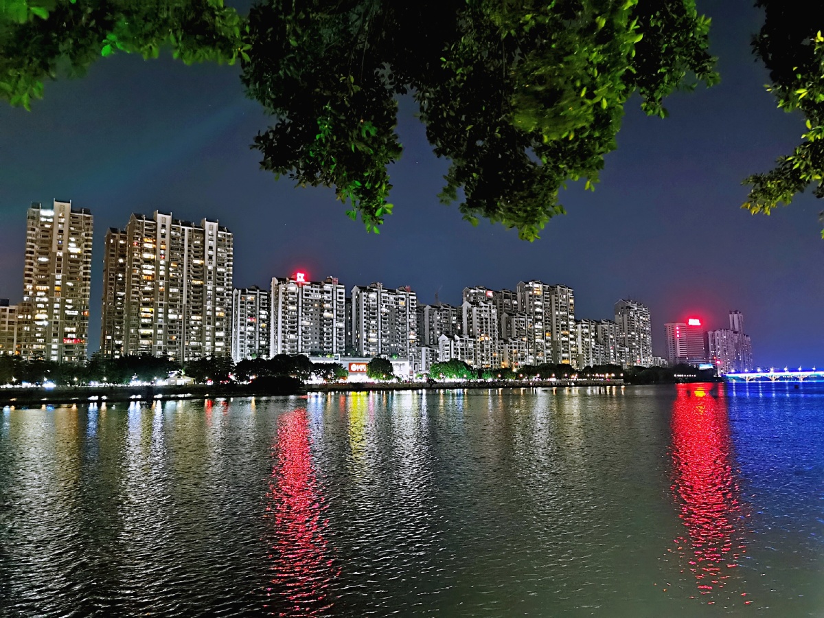 揭阳榕江的夜景70