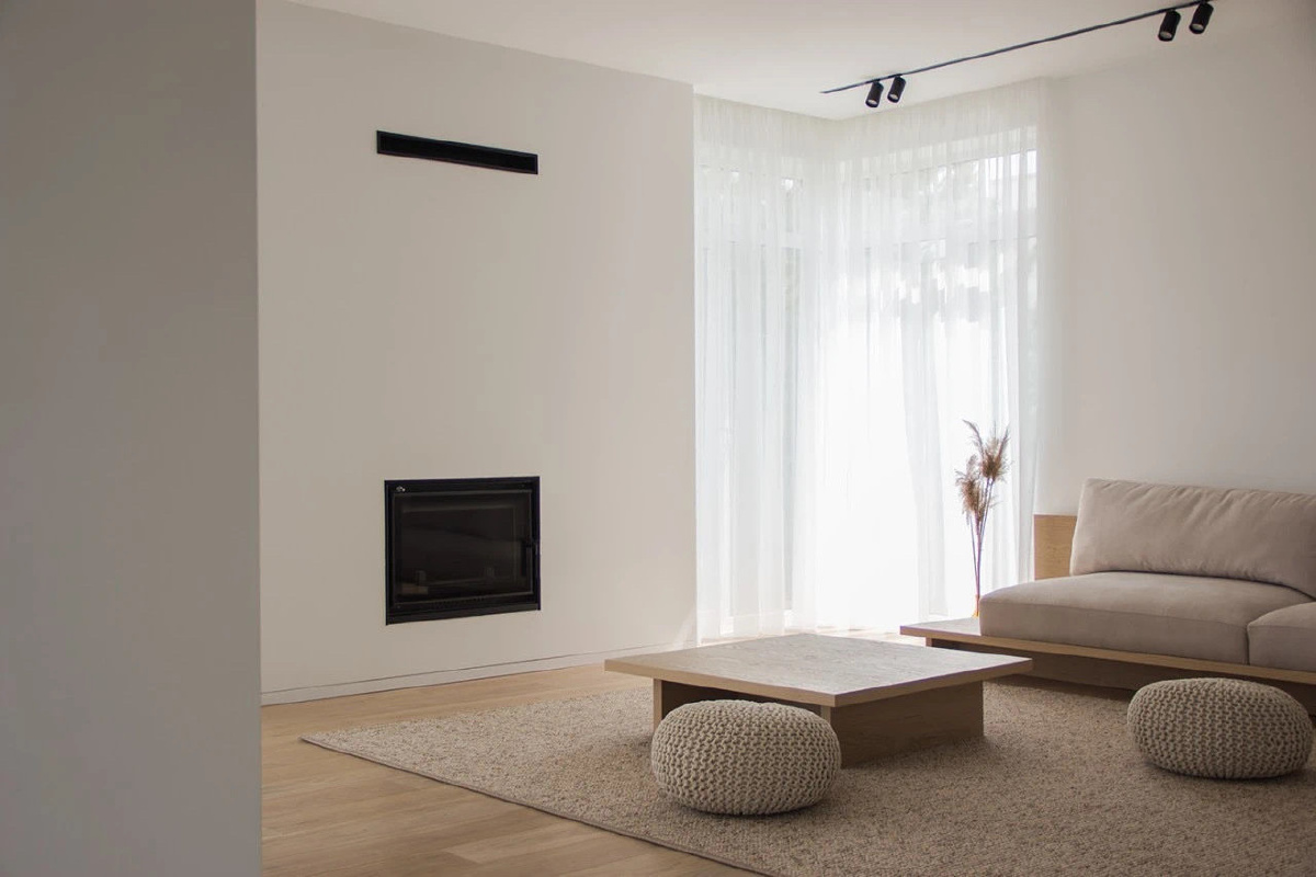 198㎡白色原木色最纯的搭配