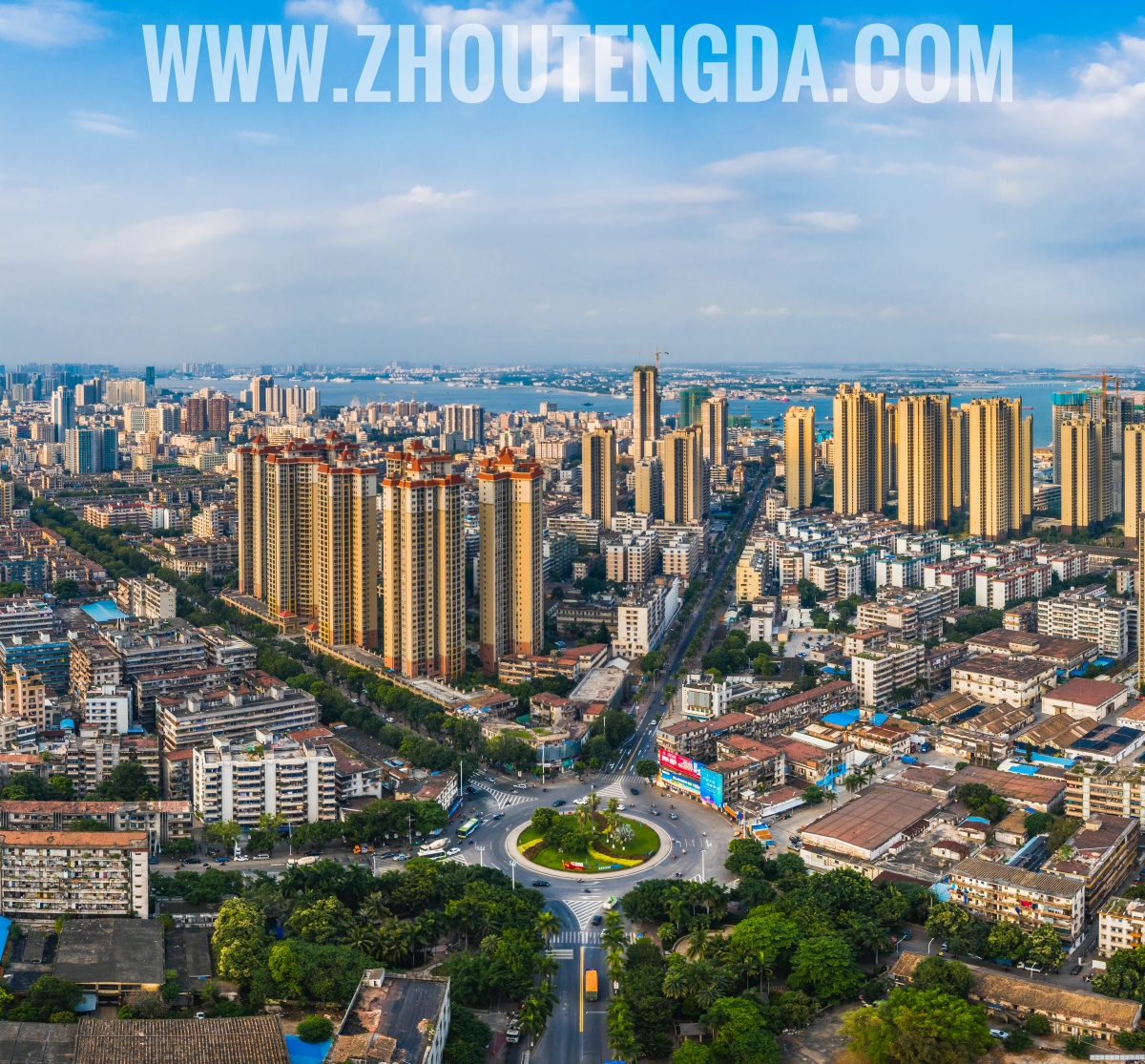 湛江城市天际线系列航拍作品集