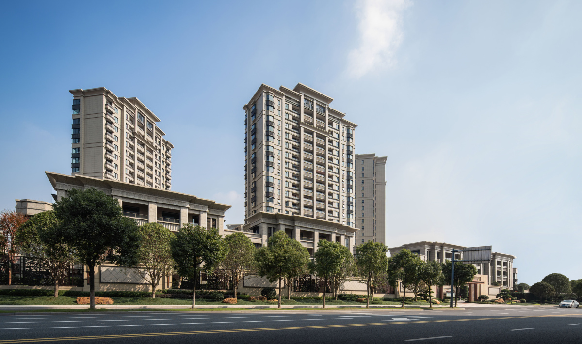 建筑设计摄影无锡百合国际花园