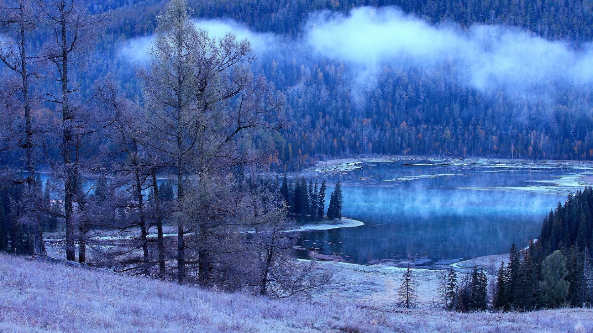 新疆阿勒泰神仙湾风景