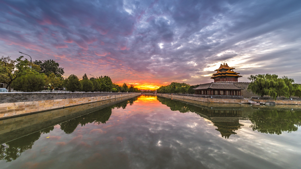 高清故宫角楼风景