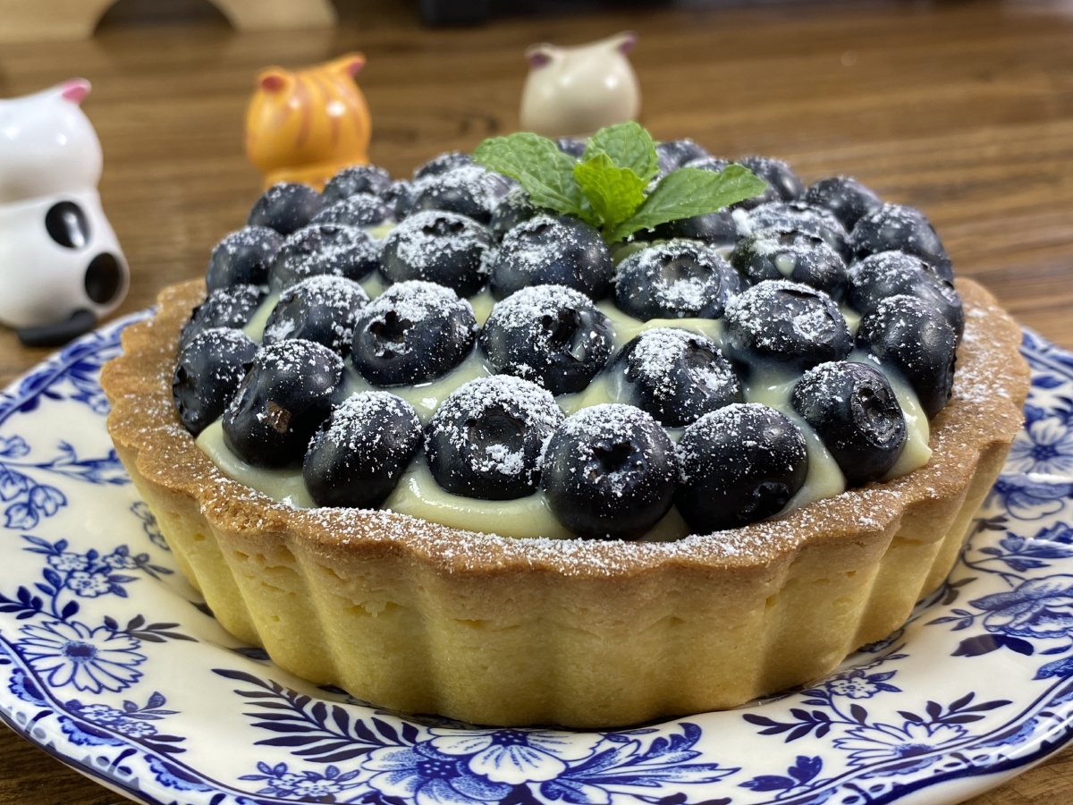 这样的蓝莓塔你喜欢吗