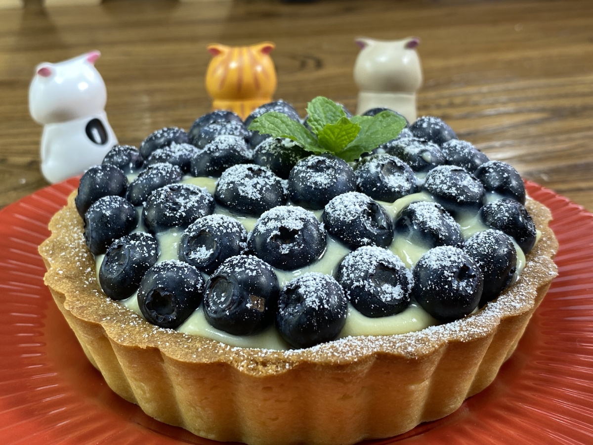 这样的蓝莓塔你喜欢吗
