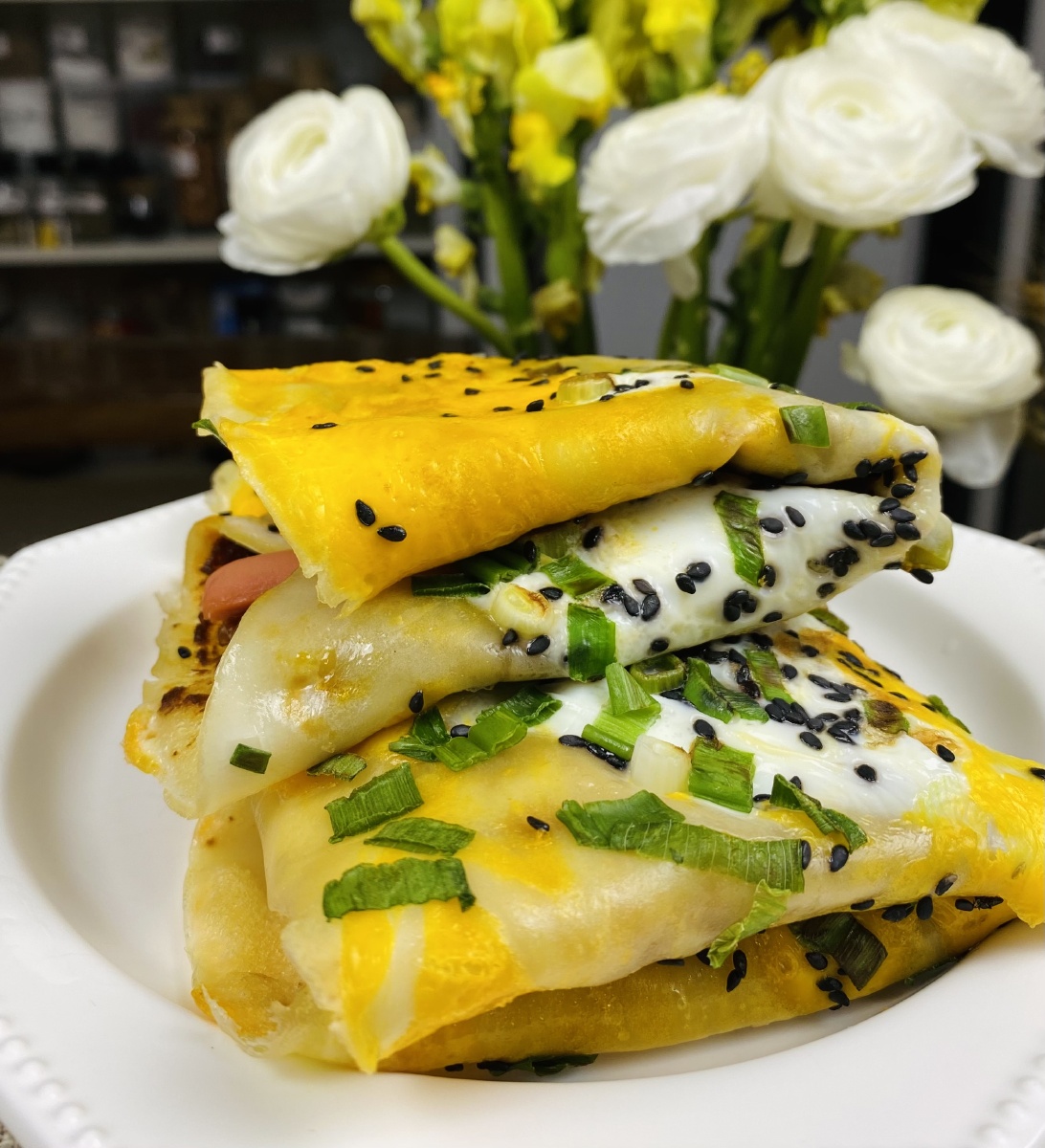 如此唯美的煎饼果子你喜欢吗