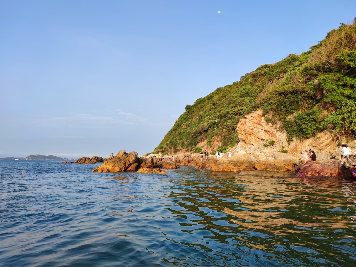 深圳最美的海岸杨梅坑