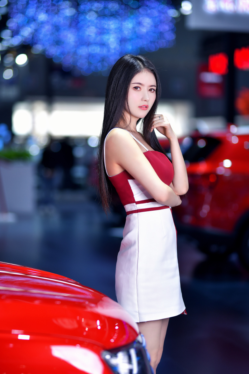 广州车展靓丽车模