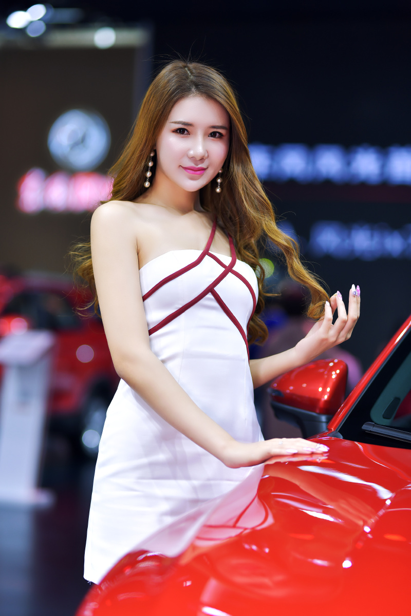 广州车展靓丽车模