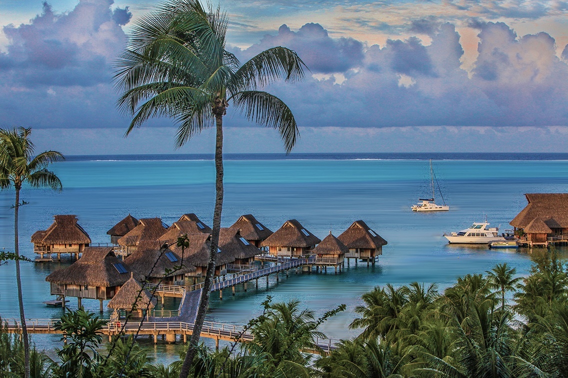 旅拍大溪地(一)一一海岛清晨