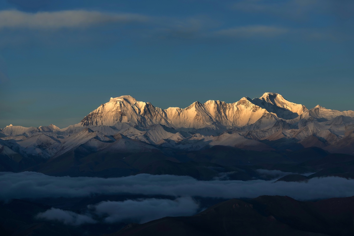 卓奥友峰卓奥友峰海拔8201米世界第六高峰卓奥友在藏语中的意思是大