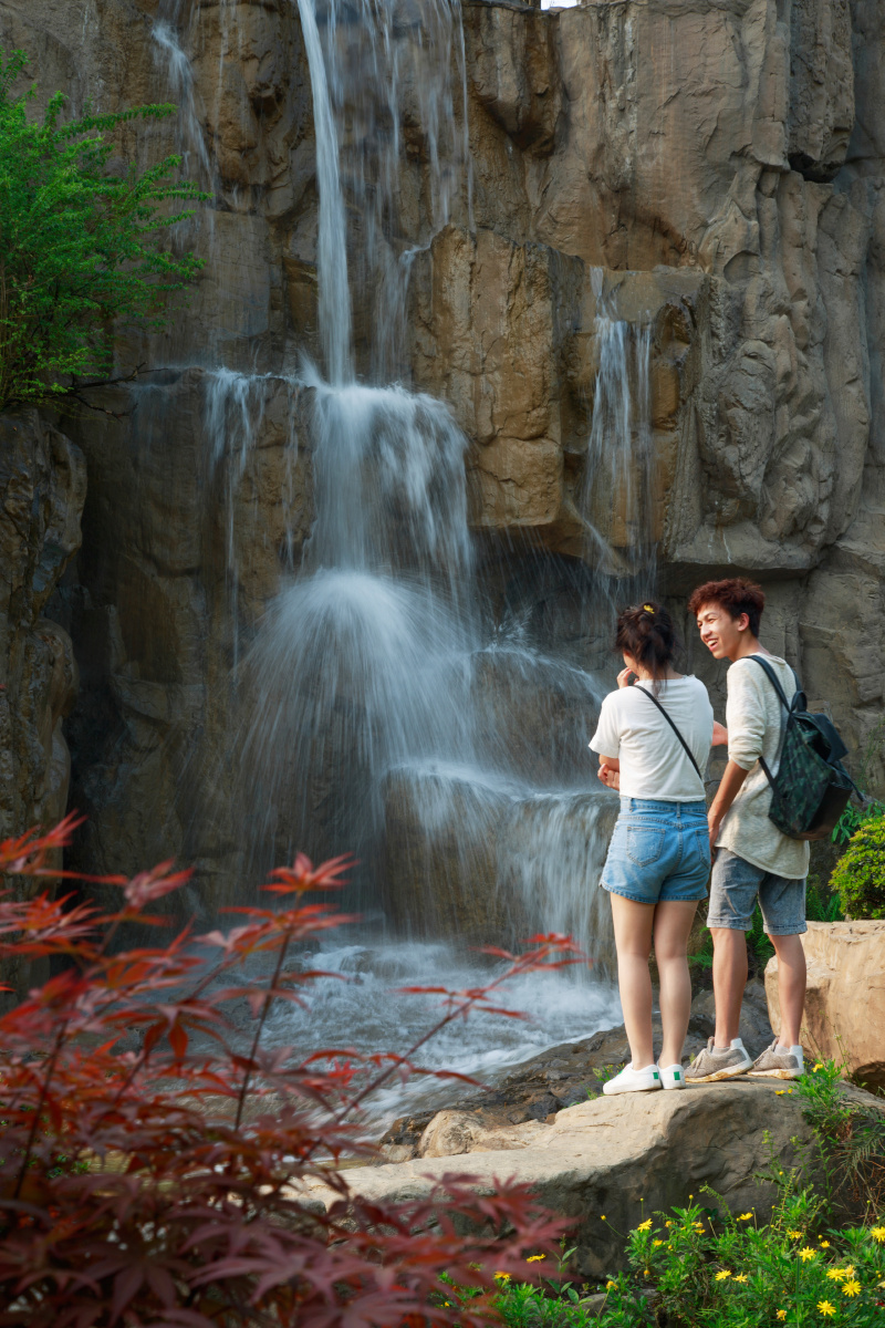 秀丽东方瀑布慢门