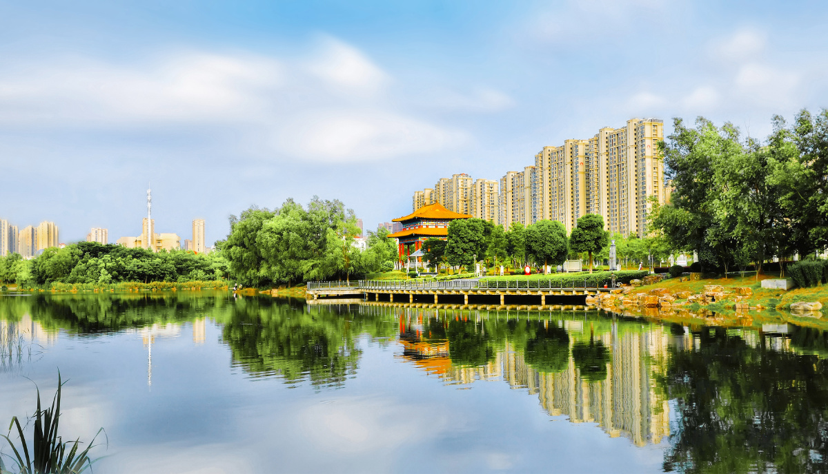 美丽的龙蟠河公园 - 有山有水好地方 - 图虫