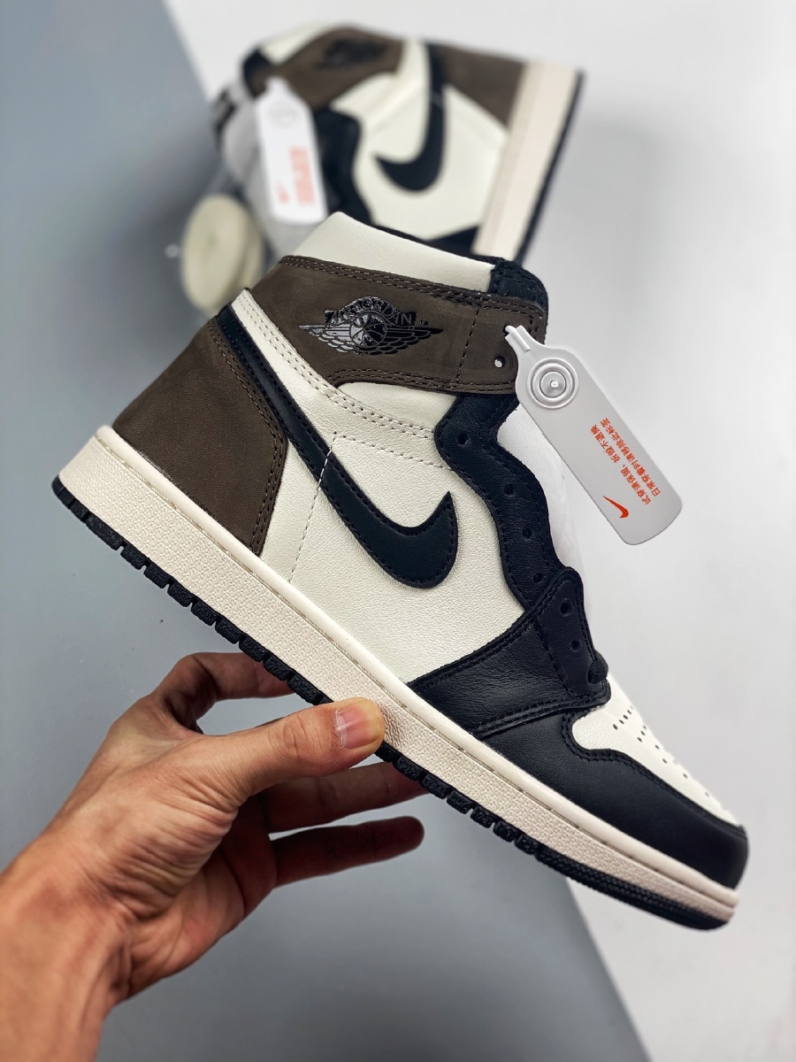airjordan1retrodarkmocha小倒钩摩卡咖啡色size40475