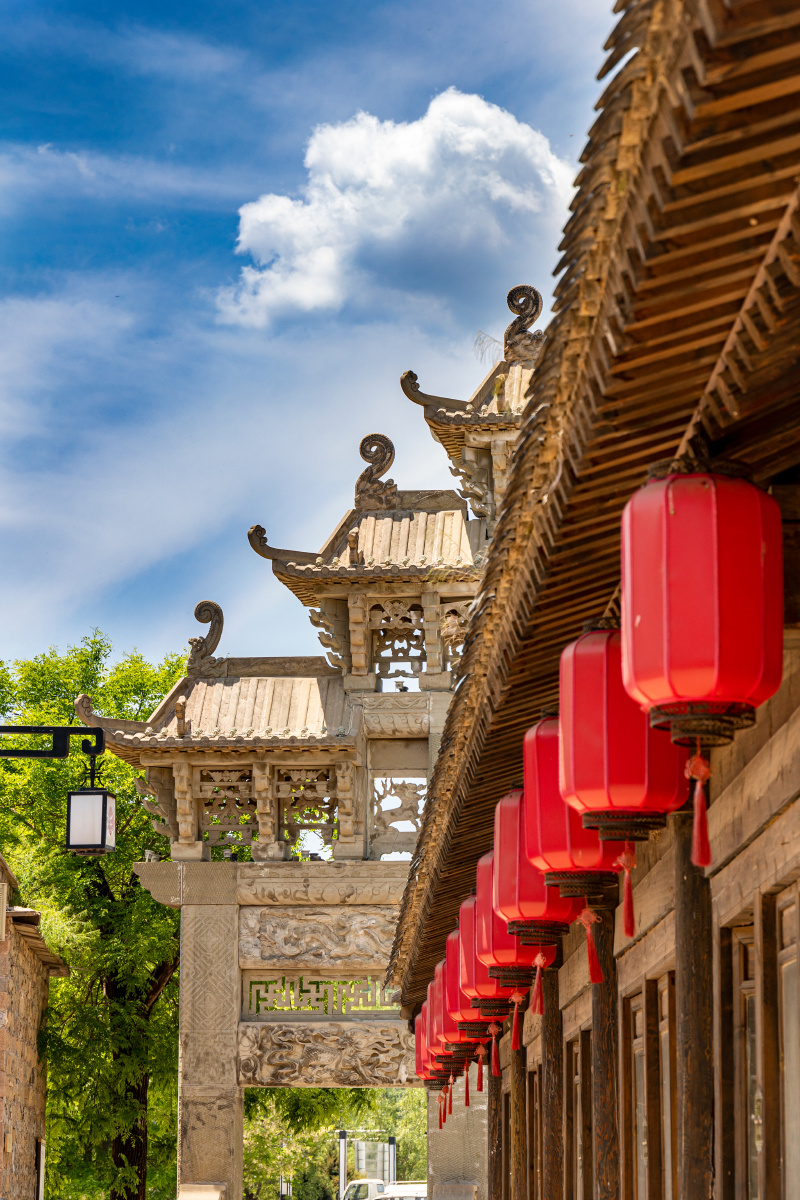 陕北的文安驿古镇