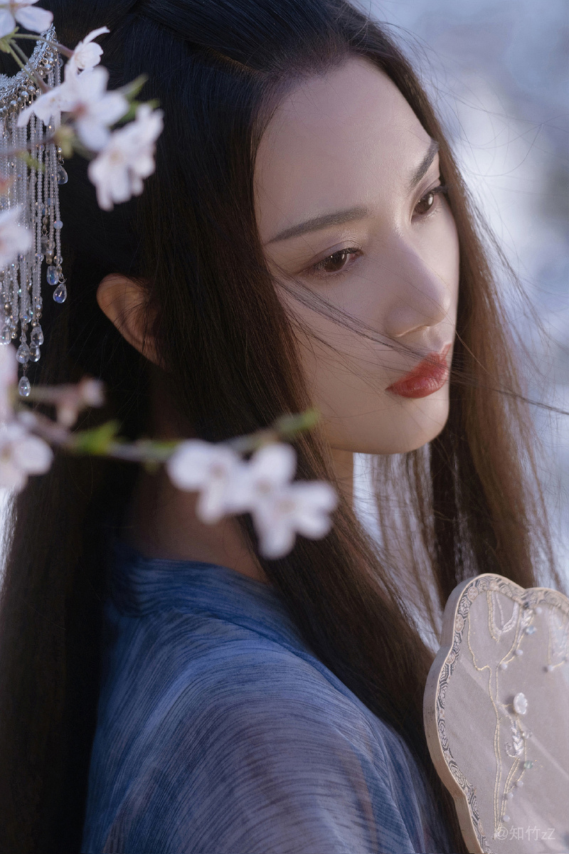 古装美女桃林风情万种古风摄影101010