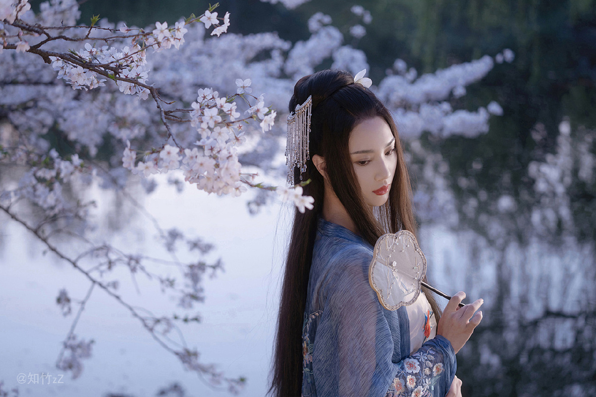 古装美女桃林风情万种古风摄影101010