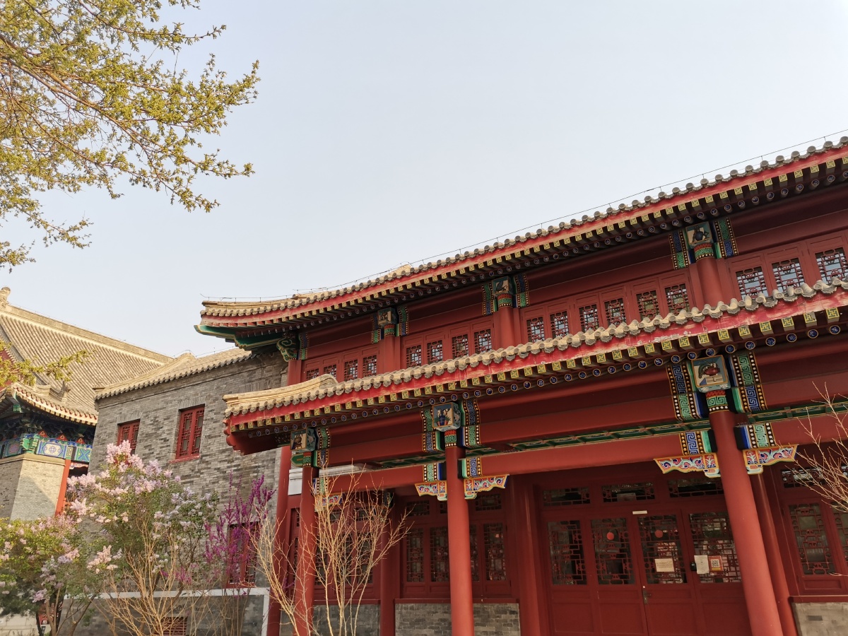 北京大学中文系哲学系春景