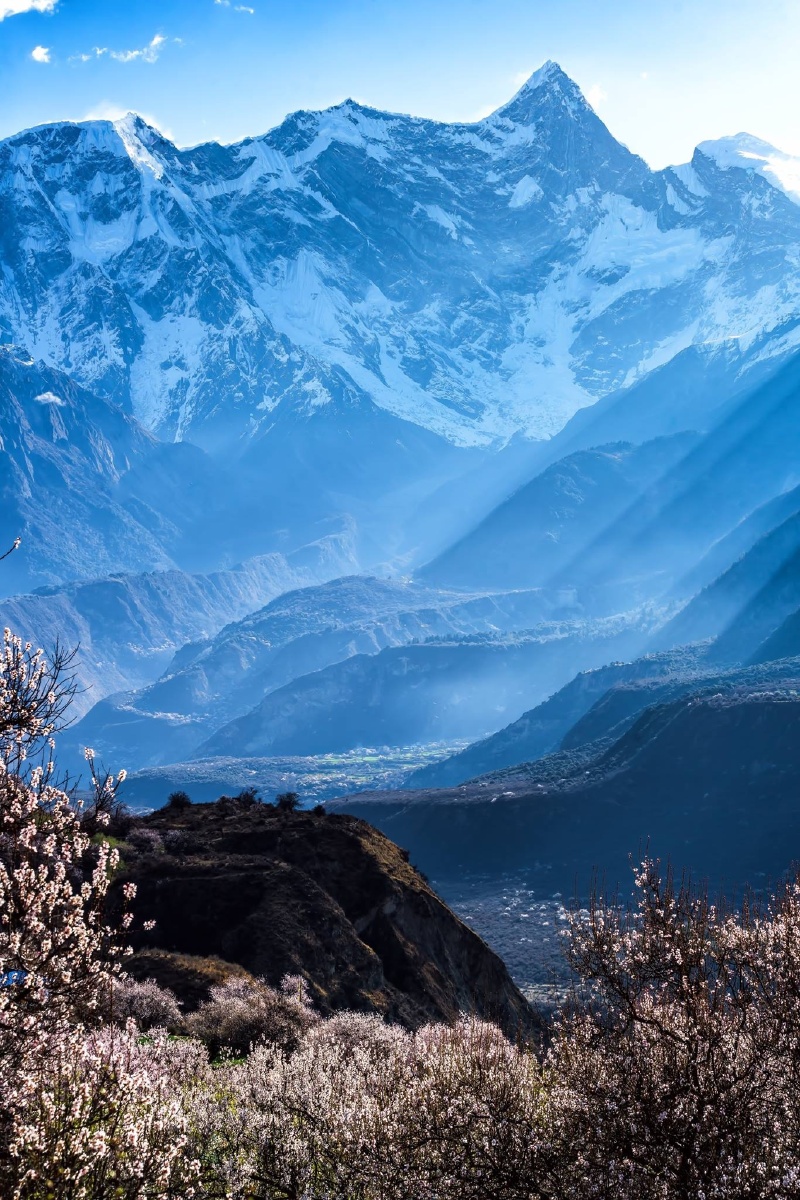 南迦巴瓦峰雪山