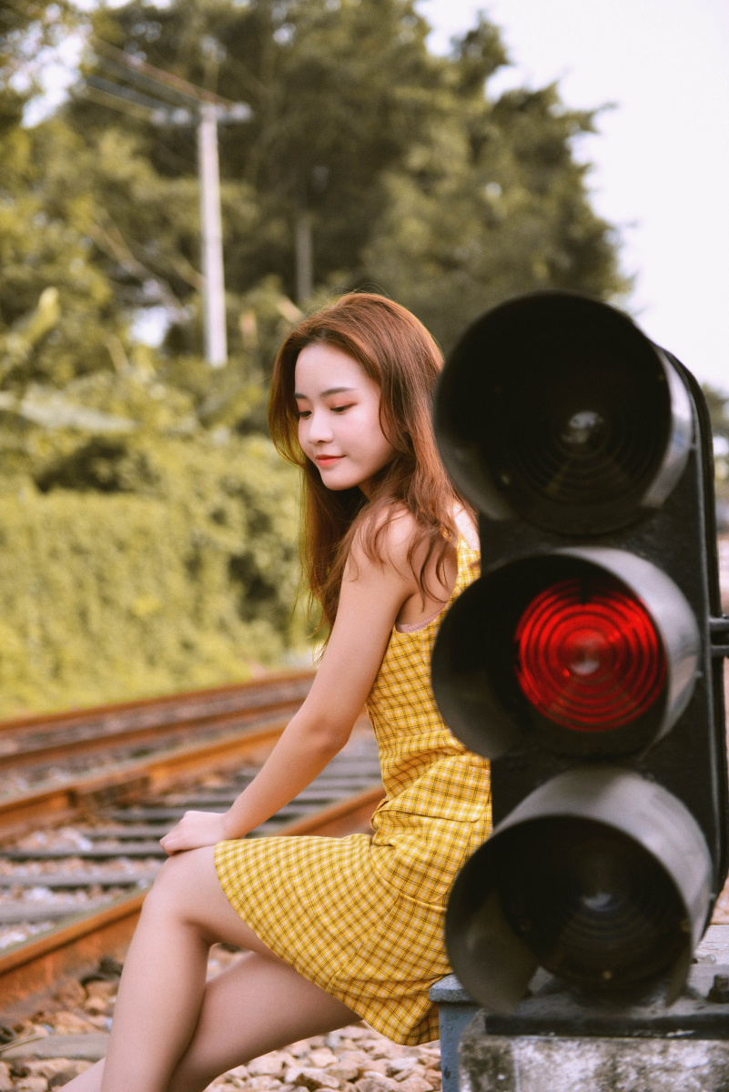 秋日铁路时光