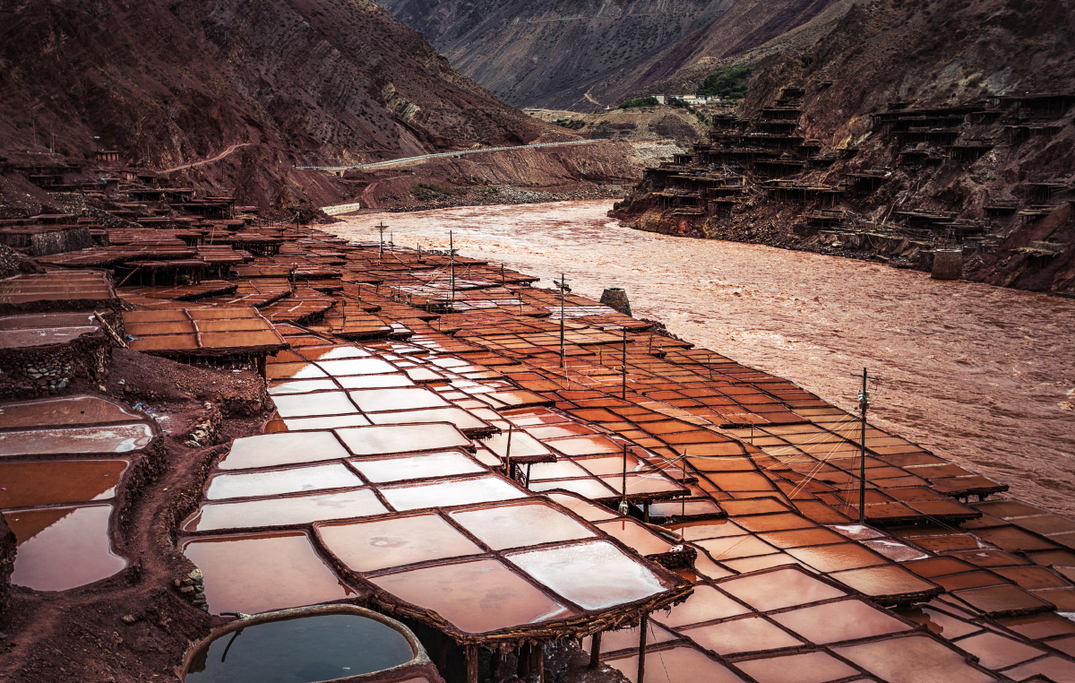 千年古盐田芒康